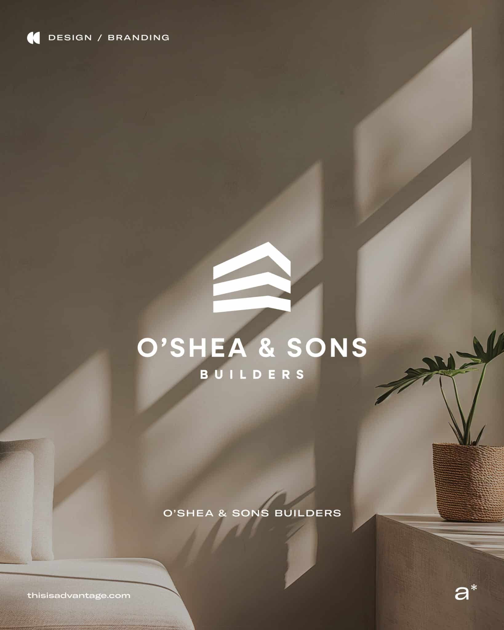 OShea Sons New Branding by Advantage scaled