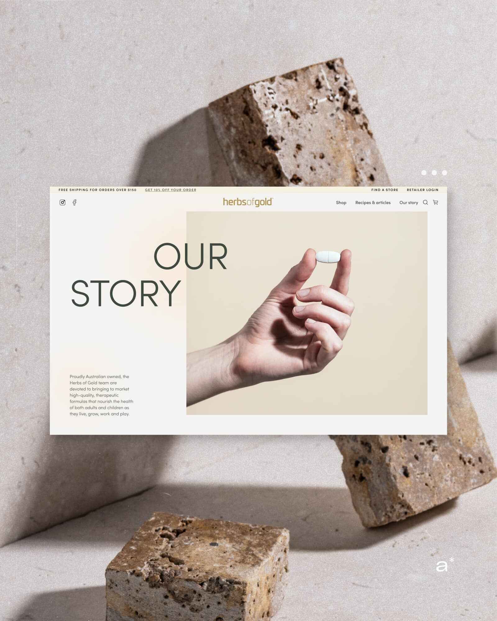 herbs of gold website advantage agency 2 1